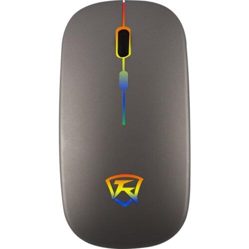 USB Wireless Mouse RGB Rechargeable Mouse Office Ergonomic Gaming Mice 1600DPI Optical LED Backlit PC Silent Mause For Laptop