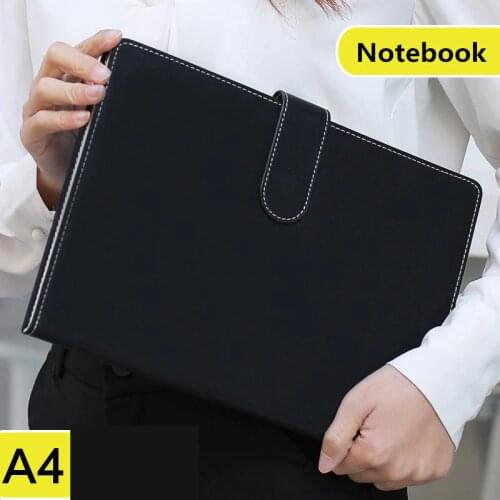 Organizer A4 PU Leather Luxury Business Notebook and Journals High-end Notepad Weekly Agenda 2021 Diary Planner Stationery Store