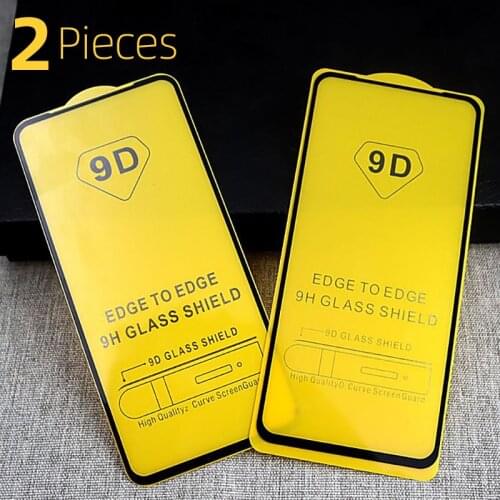 2Pcs For Redmi Note 7 8 8t 9 S Pro Max Tempered Glass Film For Redmi 7 8 9 A 9c K20 K30 Pro Poco X3 9D Screen Protector