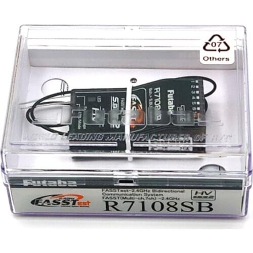 FUTABA R7108SB receiver compatible with R6208SB FASST standard 2.4G high gain antenna