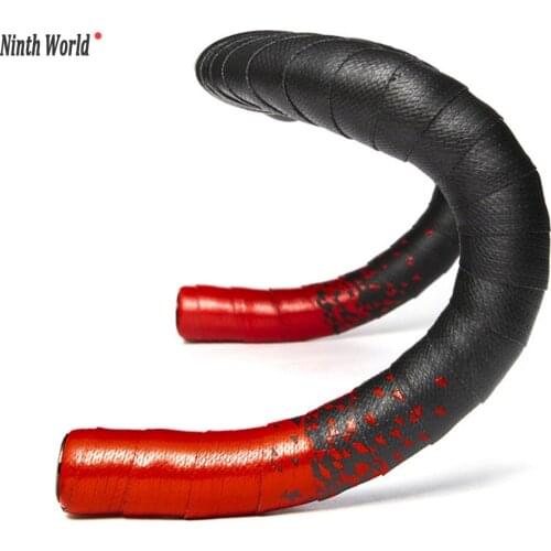 Bicycle Handlebar Tape Grip Belt Shockproof and Anti-skid EVA Two-color Gradient Breathable Shock Absorption Chameleon Bike Stra