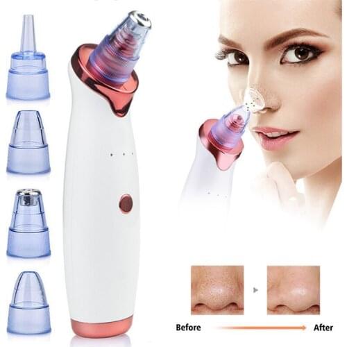 Blackhead Remover Face Deep Cleansing Nose Black Head Cleaner Pore Acne Pimple Removal Vacuum Suction Facial Skin Care Tools