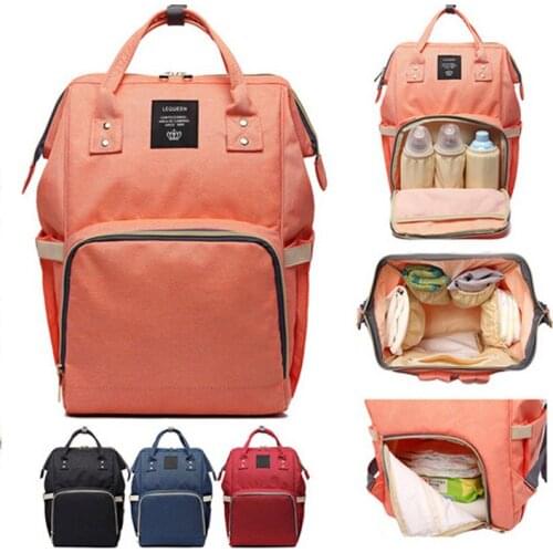 Baby Diaper Bag Mummy Maternity Nappy Bag Hang Stroller Large Capacity Newbron Travel Backpack Handbag Nursing Bag Infant Care