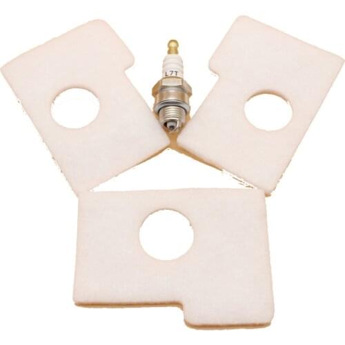 3pcs Air Filter & L7T Spark Plug Fit For STIHL Chainsaw 017 018 MS180 MS170 MS 170 180 Saw Replce 1130 124 0800 / 11301240800
