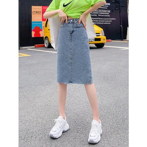 XISTEPS Slit Pencil Skirts