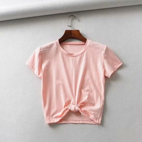 Camisas curtas esportivas femininas, top lombar de manga curta elásticas sensual de cintura alta para academia, roupas fitness