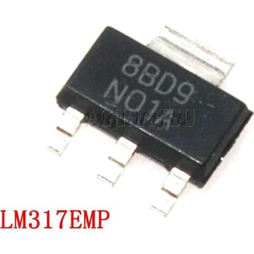 10pcs LM317EMP SOT-223 N01A LM317 SOT screen LM317EM SOT223 Regulators