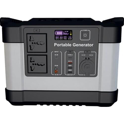 20KG 1000w Home use electricity supply Light laptop phone charger power station