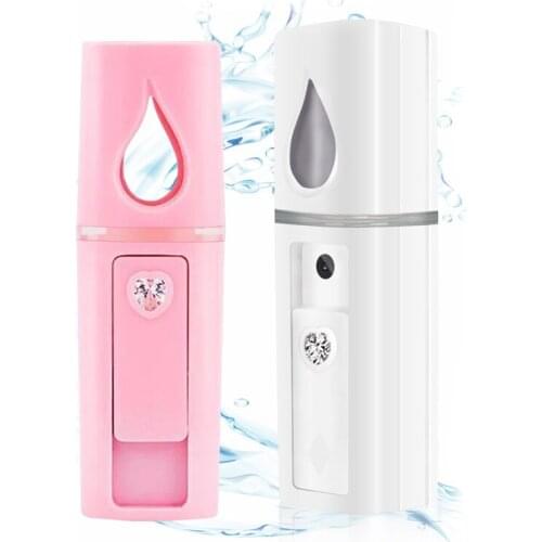 20ML Portable Facial Steamer Face Sprayer USB Nebulizer Nano Facial Steamer Humidifier Hydrating Women Beauty Skin Care Tools