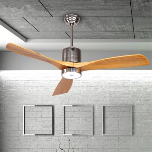 52 Inch Nordic Creative Dinning Room Fan Lamp Restaurant Ceiling Fan Modern Simple Bedroom Living room Fan Lamp Free Shipping