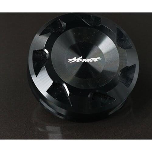 For HONDA CB600F CB900F HORNET CB 600F 900F Motorcycle Accessories Rear Brake Fluid Reservoir Cover Cap CNC With Logo Red