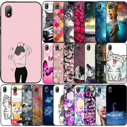 For Huawei Y5 2019 Case Flower Animal Cover Silicone Case For Huawei Honor 8s 8 S Bumper Shockproof Phone Case Coque Bumper Etui