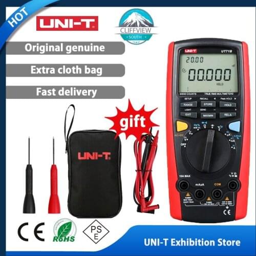 UNI T UT71B professional digital multimeter alicate amperimetro ac / dc ampere capacitance meter auto range digital multimeter