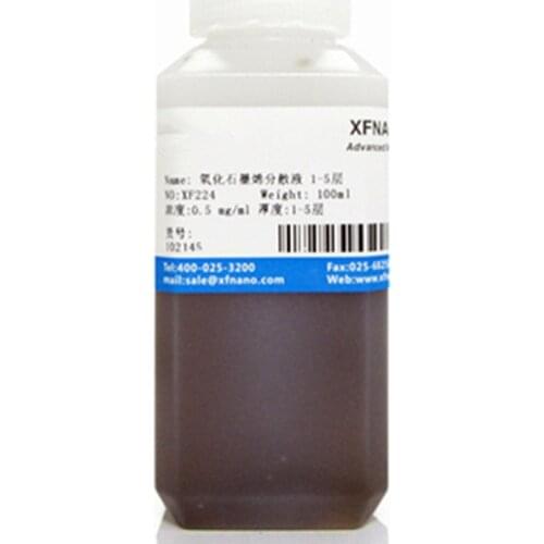 Graphene oxide dispersion 1-5 layers Graphene oxide dispersion 1-5 layers