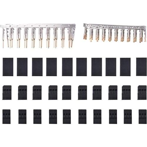 FATJAY 10Sets Male/Female Connector Plug Terminal Hook for Servo JR Futaba Servo RC Batttery