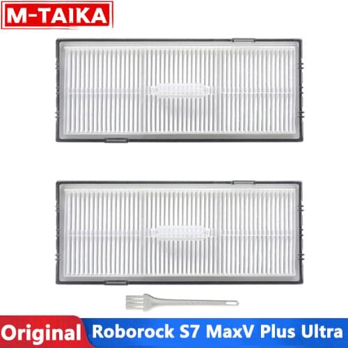 2PCS HEPA Filter For Xiaomi Roborock T7S T7plus S7 Robot Vacuum Cleaner Replacement Accessories Parts