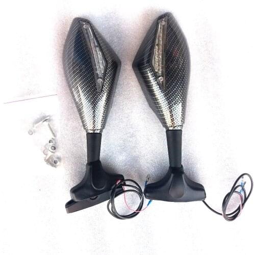 GSXR600 GSXR750 2004 2005 Motorcycle Rearview Mirror with turning light For SUZUKI GSX R600 GSX R750 2004 2005