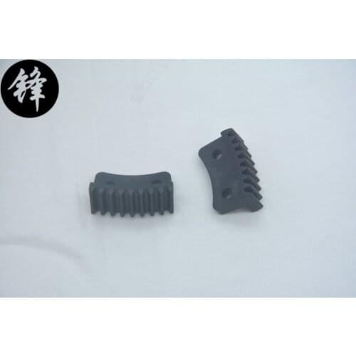 Computer embroidery machine parts sector gear tooth white black half tooth