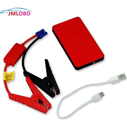 New Mini Portable 12V Car Battery Jump Starter Auto Jumper Engine Power Bank Starting Up To 2.0L Car Start