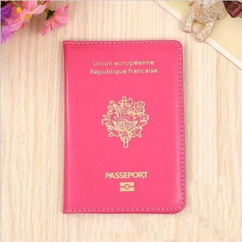 Passport Cover France Original Edition Passeport Covers for Francais Travel Pasport Etui Passeport France Card Holder