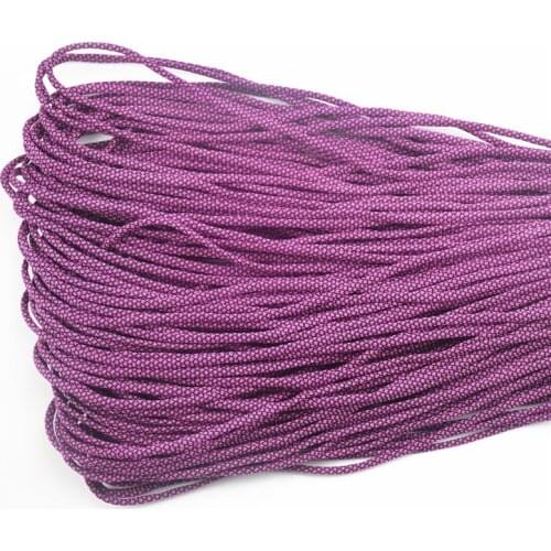 Wholesale 100M 550 Paracord Parachute Cord Lanyard Rope 7 Strand Core Pulseras Panacord Fit for Outdoor Hiking Camping Survival