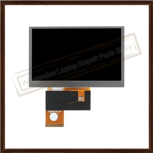 Original 4.3 Inch LCD with Touch Screen For AT043TN25 V.2 V.1 LCD Display 32000579-04 Replacement