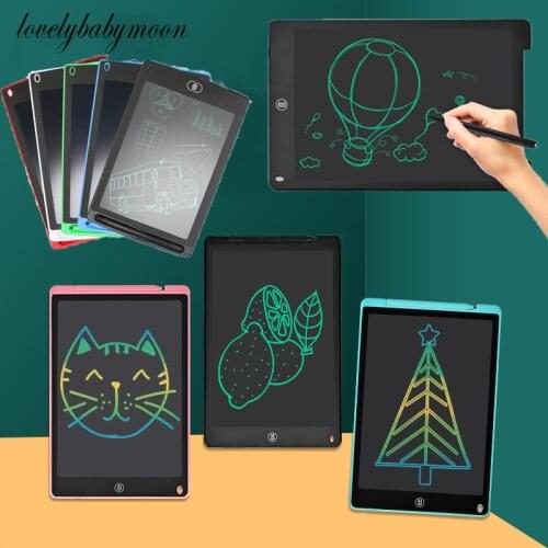 8.5/10/12 inch LED Writing Tablet Portable Smart Electronic Notepad Drawing Graphics Handwriting Pad Board Kids Drawing Toys