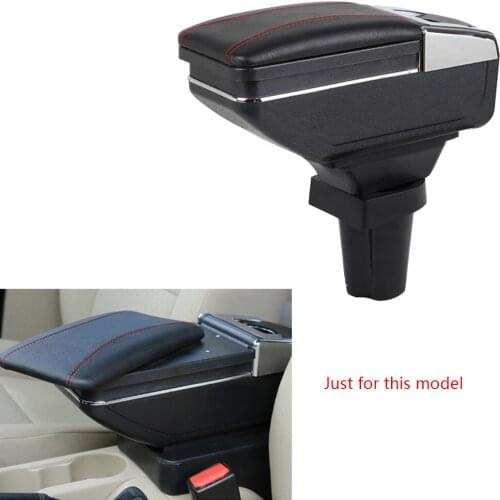 Armrest Box Car Center Storage Box With Cup Holder Ashtray Stowing Tidying Arm Rest Rotatable For Honda CR-Z CRZ Car-styling