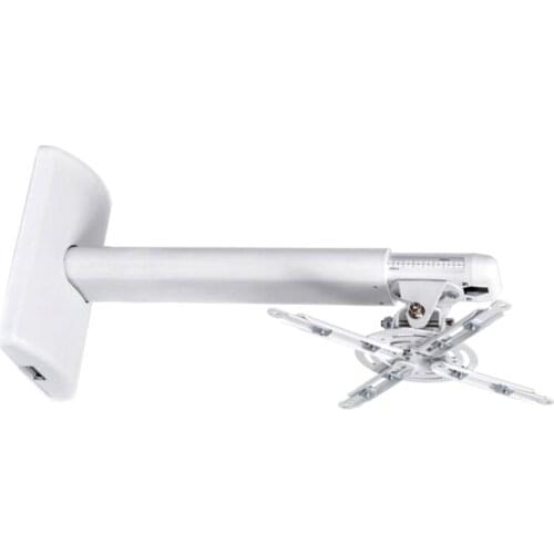 250-330mm Wall-Mounted Full-Motion Telescopic Universal Projector Hanger Bracket with a Weight of 15 Kg