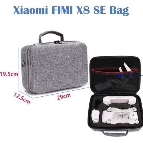 Fimi X8 SE Drone Bags EVA Hard Storage Case For Xiaomi Fimi X8 SE RC Quadcopter Carrying Portable Bag Protect Accessories