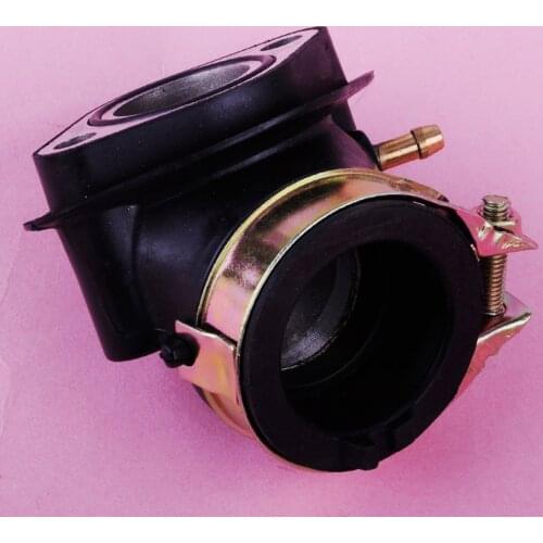 Beler Motorcycle Carburetor Intake Manifold Pipe Fit for GY6 Moped Scooter ATV 110cc 125cc 150cc TaoTao Coolsport Lifan Kazuma