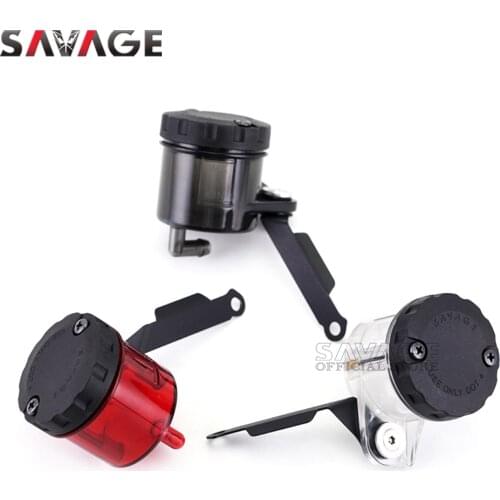 Universal Motorcycle Front Brake Oil Fluid Reservoir Tank Cup Motorbike Radial Brake Cylinder Reservoir Tank Cup with Holder