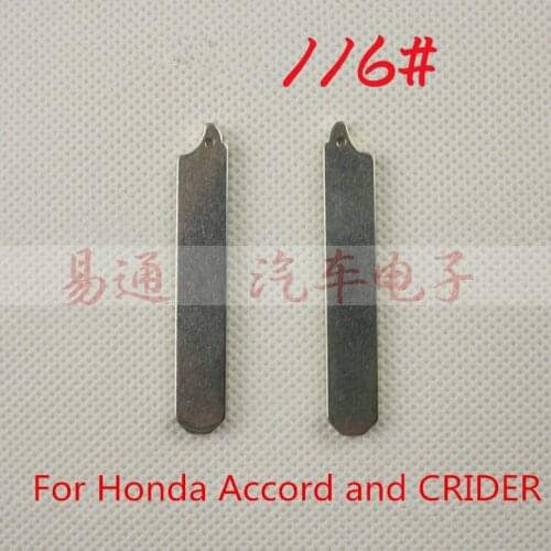 Top Quality NO. 116 Key Blade For Honda Accord and CRIDER Flip Key Blade, Car Blank Key Blade