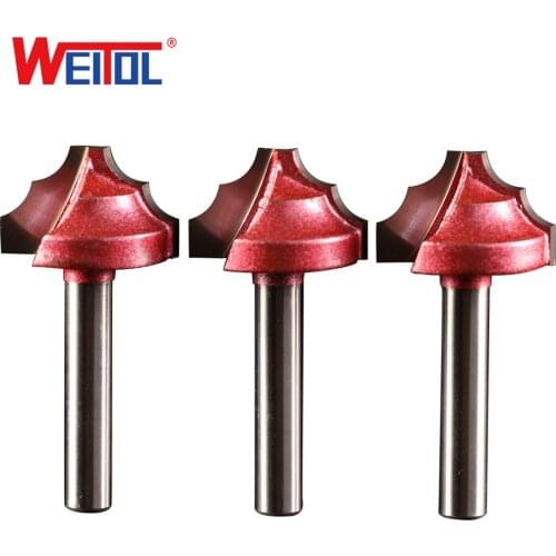 WeiTol Type 6 6mm woodworking router bits woodworking milling cutter end mill