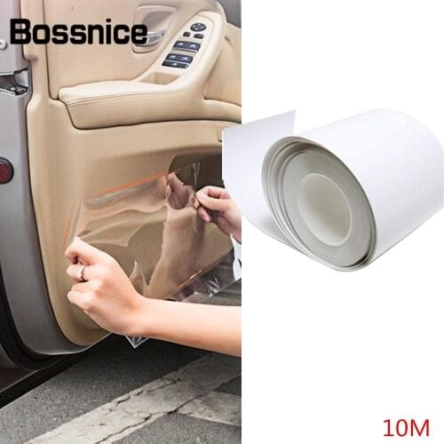 Bossnice 10M Car Protection Film Clear Car Bumper Hood Paint Protective Film High Strength Rhino Skin Sticker For Vehicle