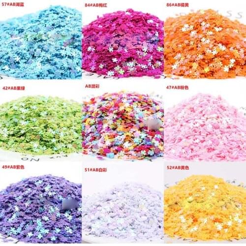 4mm four-leaf clover manicure beads DIY clothing accessories bag decoration sequin wedding party accessories material