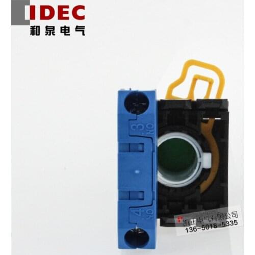 5 pieces Brand new original authentic IDEC button switch 22mm self-locking type YW1B-A1E10G (YW-E10) 1 often open free shipping
