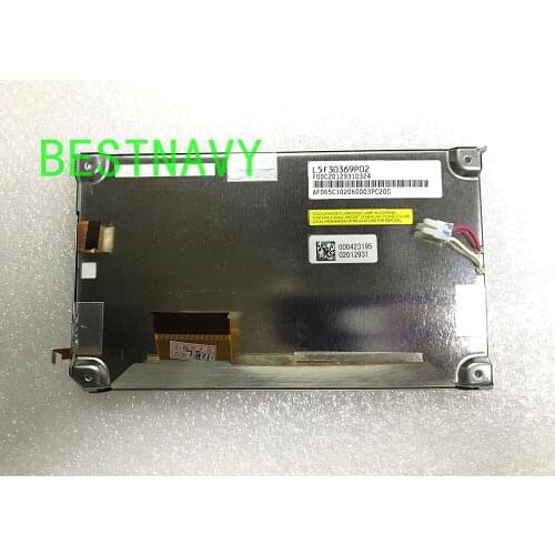 Free DHL/EMS Original 6.5inch LCD display L5F30369P01 L5F30369P02 with touch panel for V W RNS510 MFD3 car GPS navigation