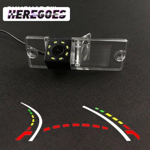 Wireless Car CCD Rear Camera Fisheye 12 led dynamic Night Vision frame For Mitsubishi Pajero Zinger L200 V3 V93 V5 V6 V8 V97