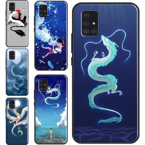 Haku spirited away dragon Case For Samsung A21S A20e A11 A31 A41 A51 A71 A10 A20S A30S A40 A50 A70 A12 A32 A52 A72