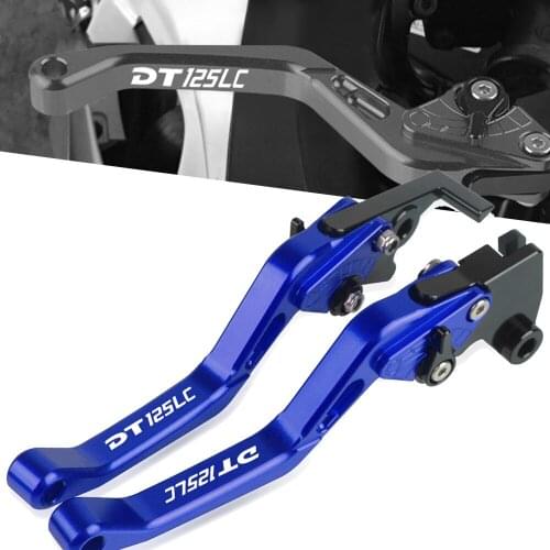 CNC Motorcycle Adjustable Brake Clutch Levers For Yamaha DT125LC MK2 & MK3 DT125 LC DT 1985 - 1989 1986 1987 1988 Accessories