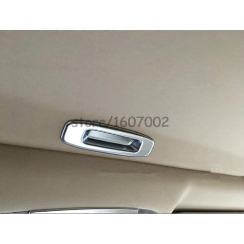 For Toyota Alphard Vellfire 2016 ABS chrome car roof top skylight sunroof handle cup bowl moulding trim Car Accessories
