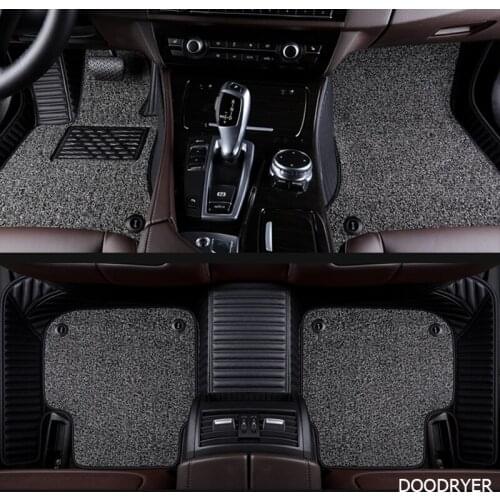 DOODRYER Custom Car floor Mat For Subaru XV Forester Outback Impreza Legacy BRZ Car left steering wheel Auto Interior foot mats