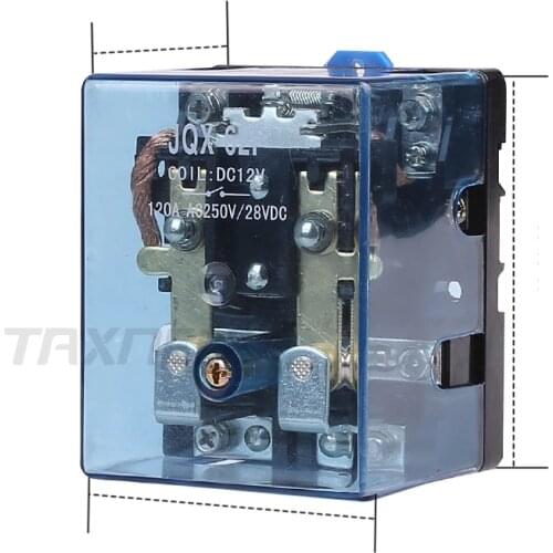 Electric Relay JQX-62F 2Z 120A High-power relay 12V 24VDC 220VAC Silver contact PCB Relay