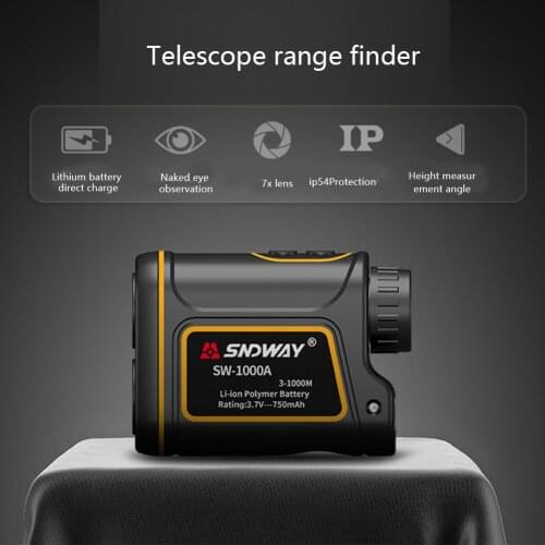 Laser Rangefinders Distance Meter Digital 7X 600M/ 1000M/ 1500M Monocular Hunting Golf Laser Range Finder Tape Measure