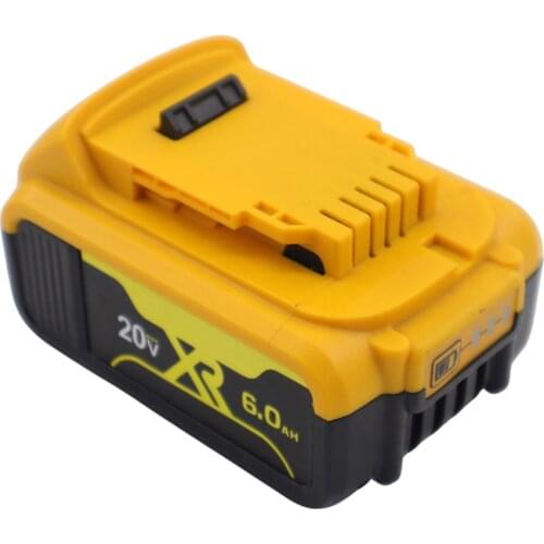 DCB200 20V Max 6.0Ah Lithium Replacement Battery for Dewalt XR DCB205 DCB206 DCB203 DCB204 DCB180 Rechargeable Batteries Tools