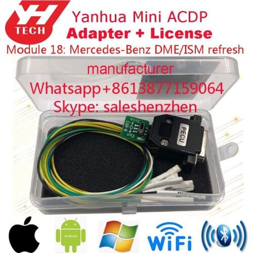 Lastest! Yanhua ACDP Module 18 MB DME/ISM Refresh DME ISM Virgin/Renew for MB Car