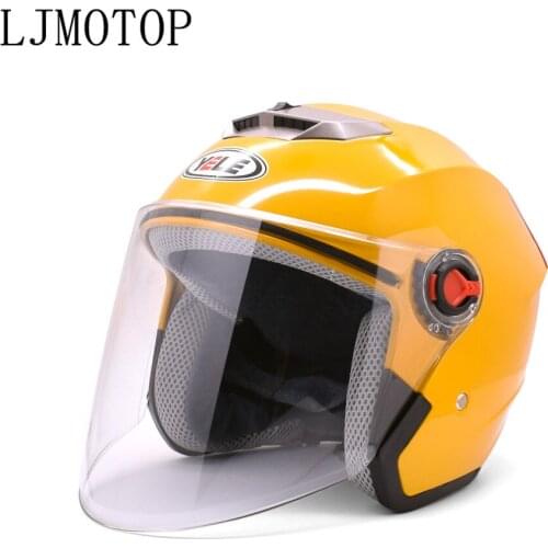 Motorcycle helmet light weight safety open face helmet scooter bike helmet For Yamaha XT250 TRICKER DT 230 125 Gas Gas EC250