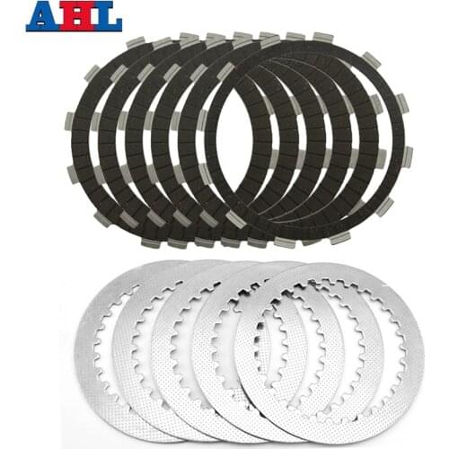 A set Motorcycle Engine Parts Clutch Friction Plates Kit & steel plates For HONDA CB400 VTEC400 CBR23 NC23 CB750 CB-1 Plate