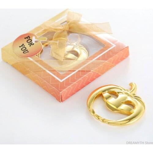 20pcs/lot Pumpkin Bottle Openers Party Decorations Events favors and gifts for guest